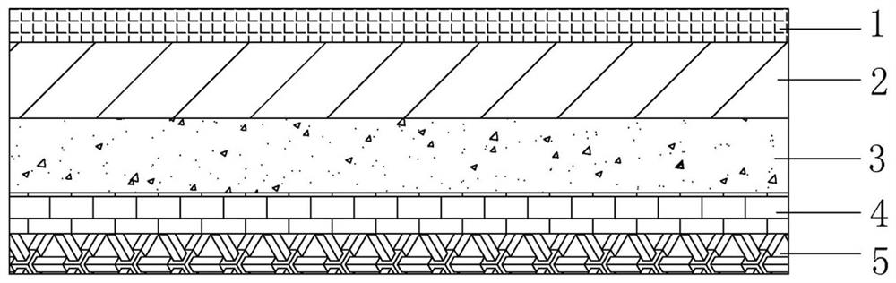 Environment-friendly degradable kraft ink packaging bag and preparation method thereof