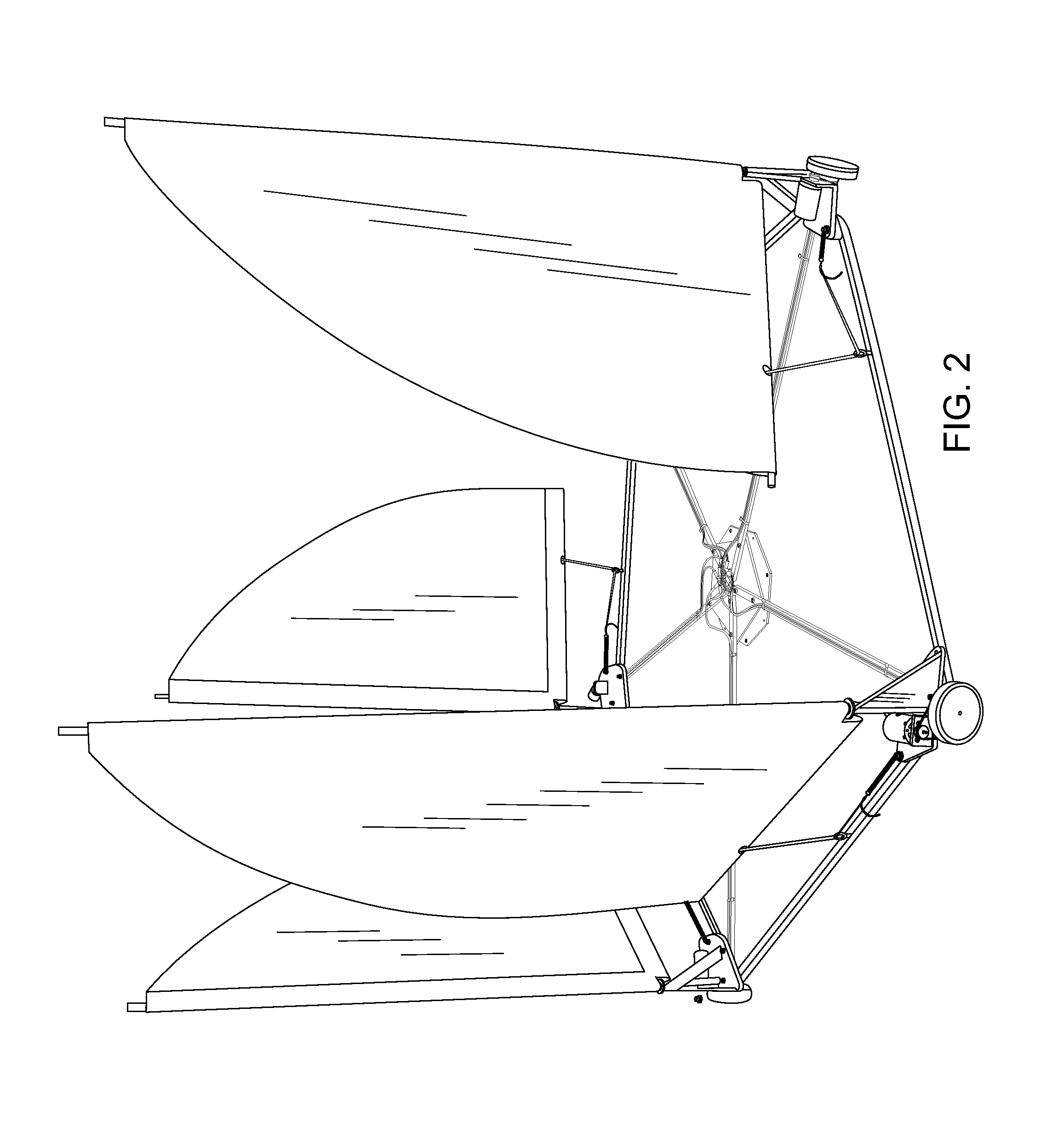 Portable device for generating electric power