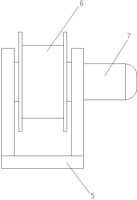 Automatic wrapping device of insulation layer of wire and cable