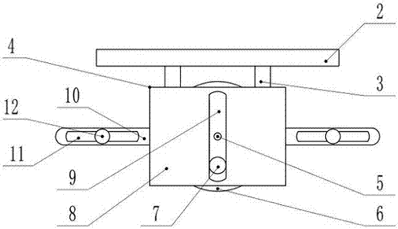 Highly-efficient filtering device for waterborne coating