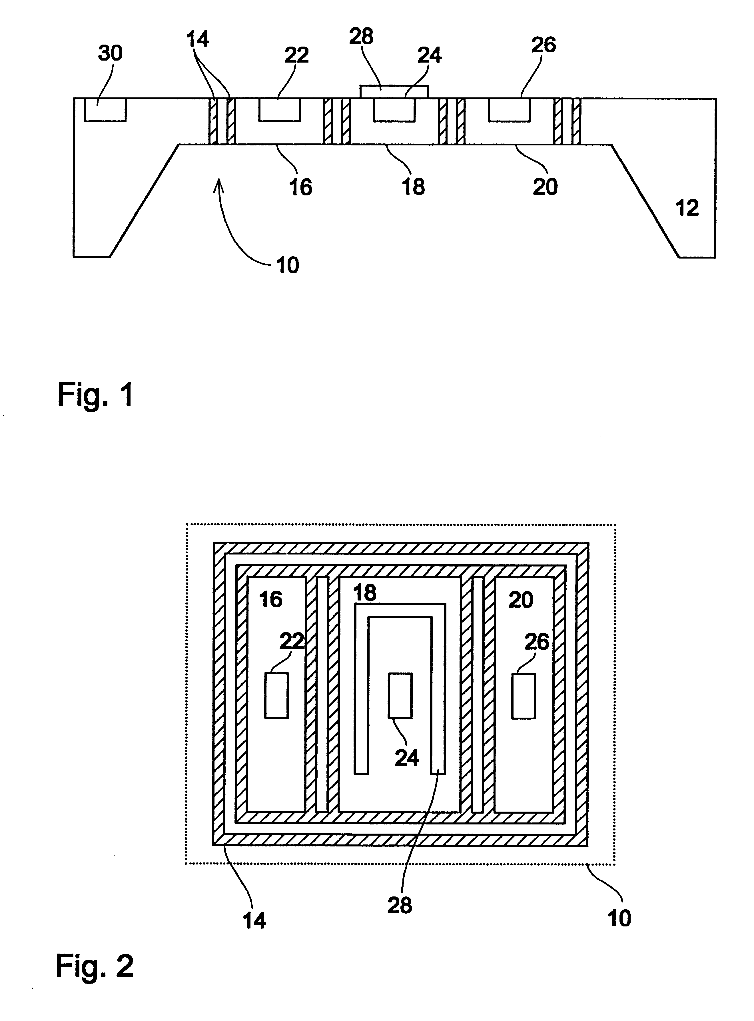 Flow sensor component