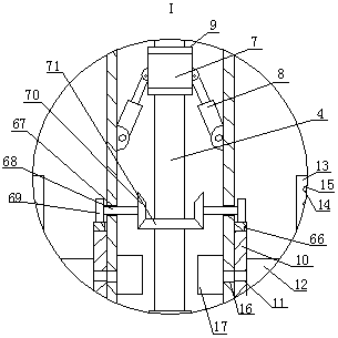 Reaction tank for small-town sewage treatment engineering