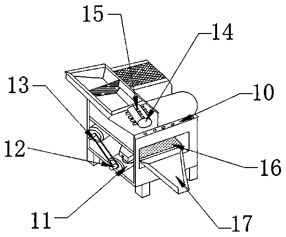 Low-noise thresher