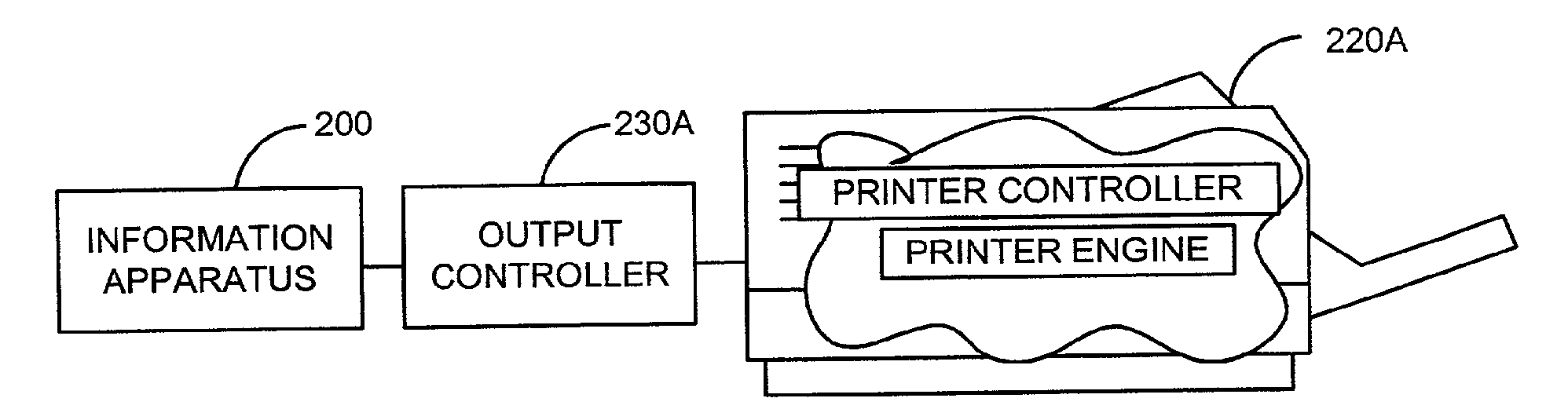 Wireless information apparatus for universal data output