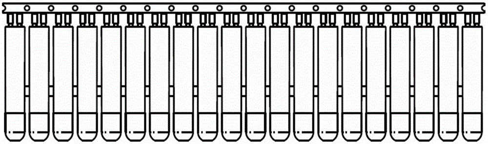 Novel electronic detonator control module structure and special production tool and method thereof