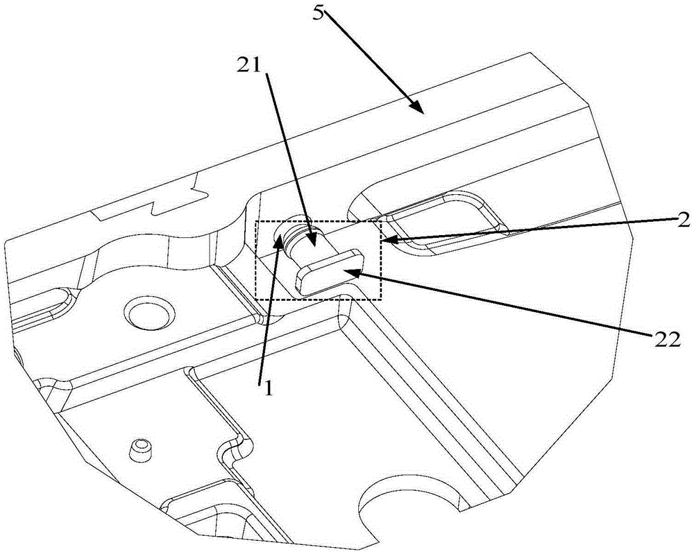 Mobile terminal waterproof structure and mobile terminal