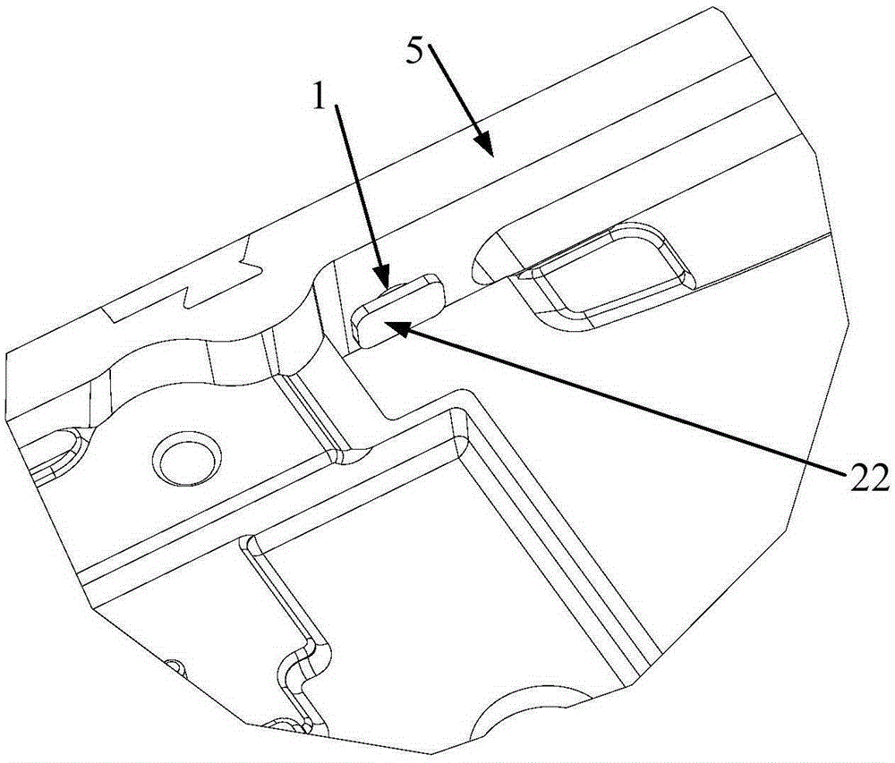 Mobile terminal waterproof structure and mobile terminal