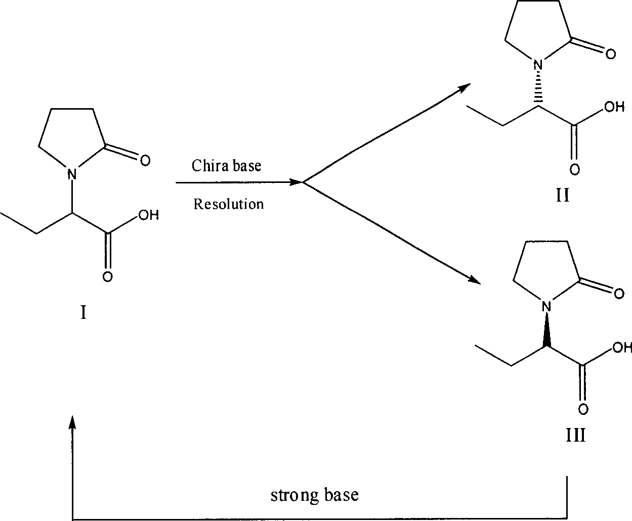 Method for preparing levetiracetam intermediate