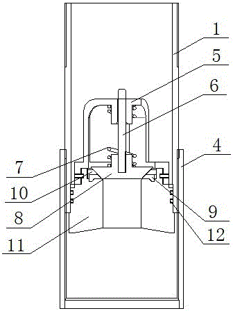 Drillable casing floating hoop floating shoe device