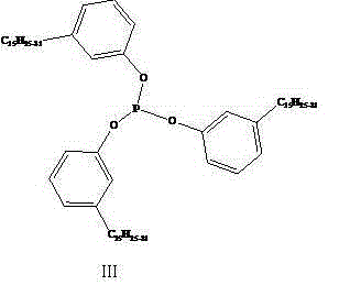 Preparation method of novel environment-friendly phosphite ester antioxidant