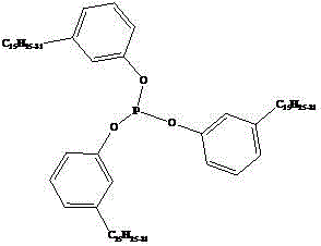 Preparation method of novel environment-friendly phosphite ester antioxidant