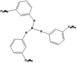 Preparation method of novel environment-friendly phosphite ester antioxidant