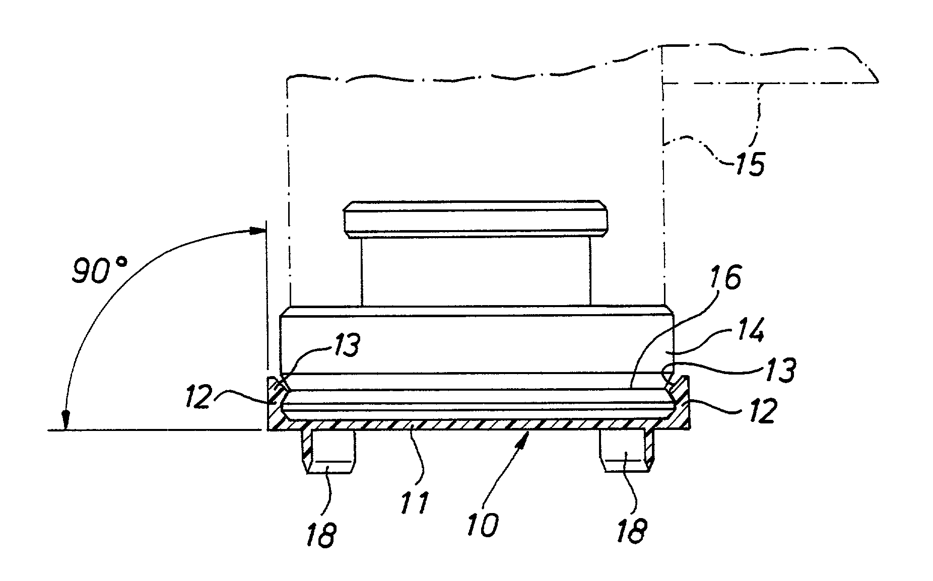 Indicia carrying element for marking timber and more particularly logs