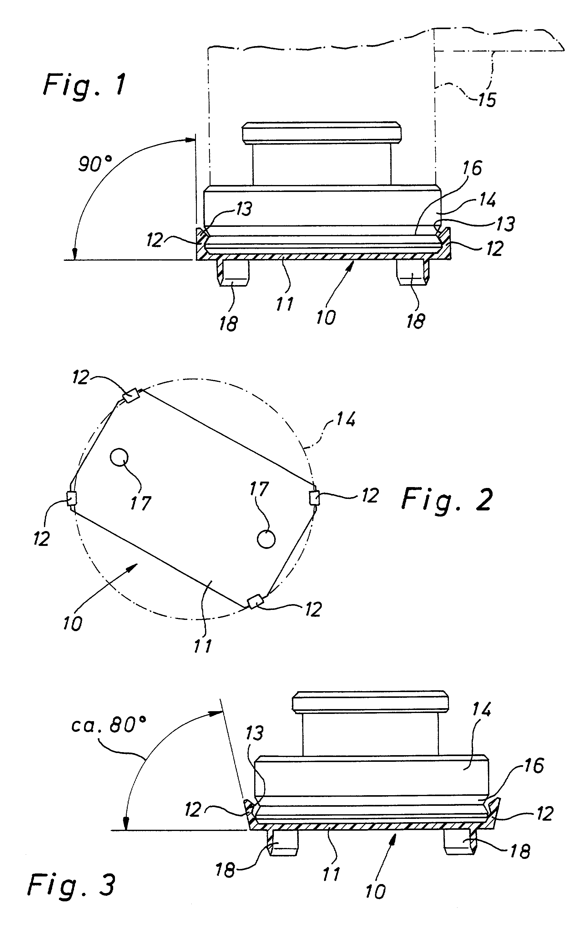 Indicia carrying element for marking timber and more particularly logs