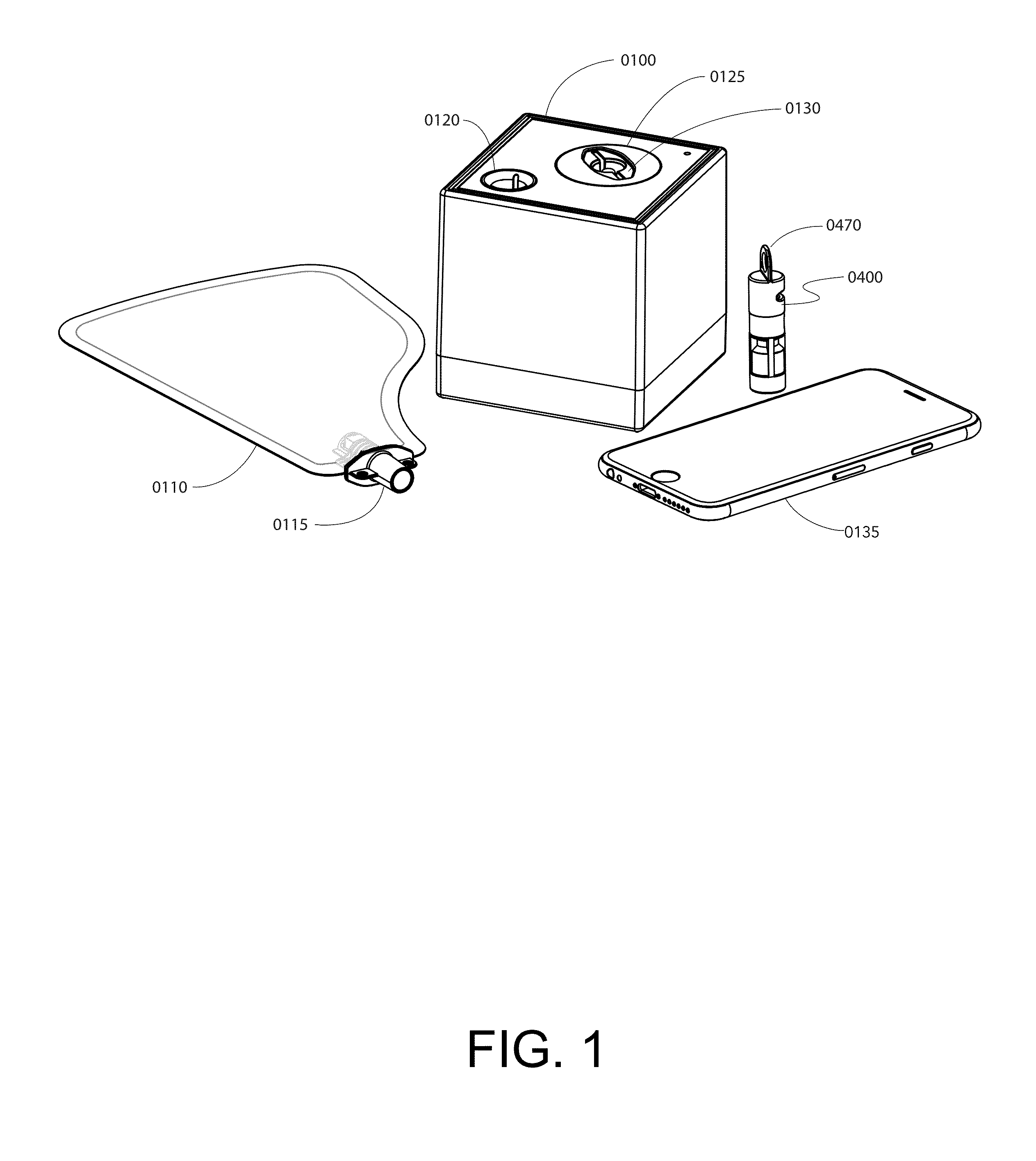 Portable breath analyzer for multiple accurate readings