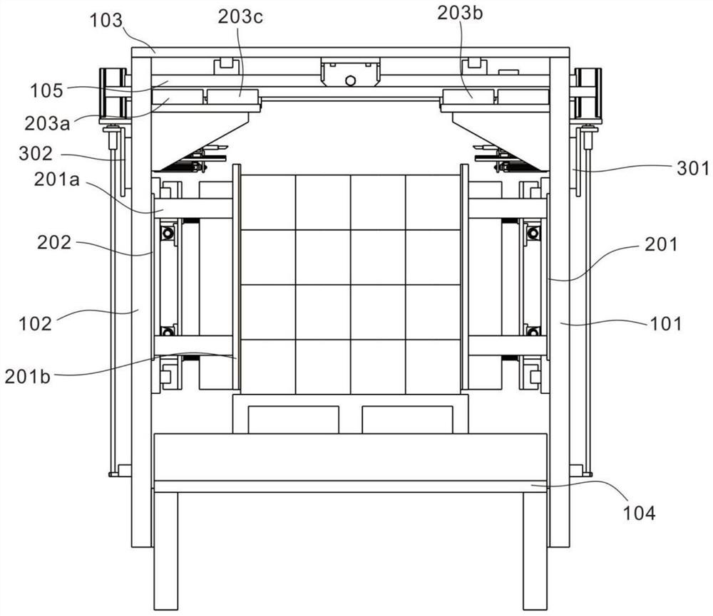 PE film automatic splitting machine