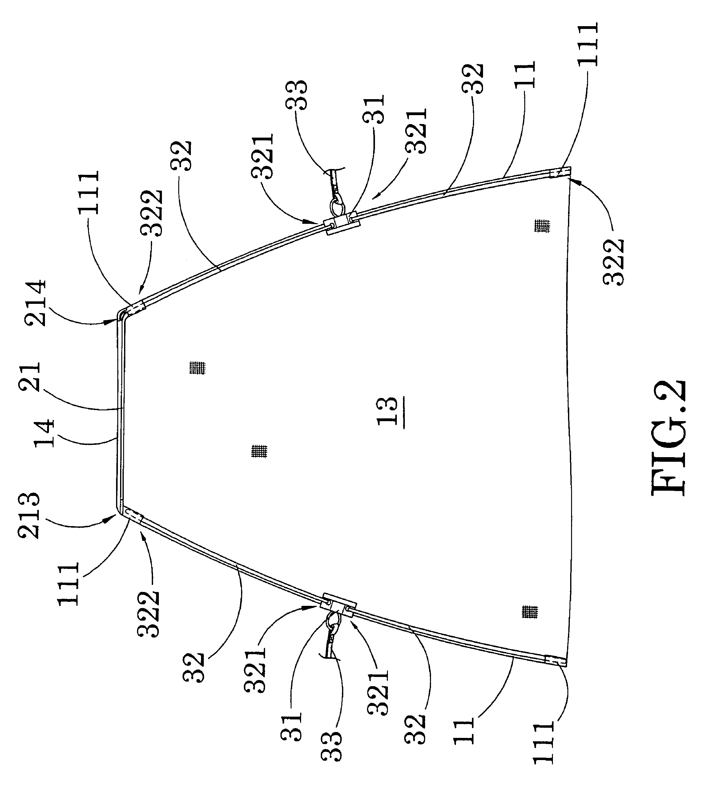 Collapsible hunting blind