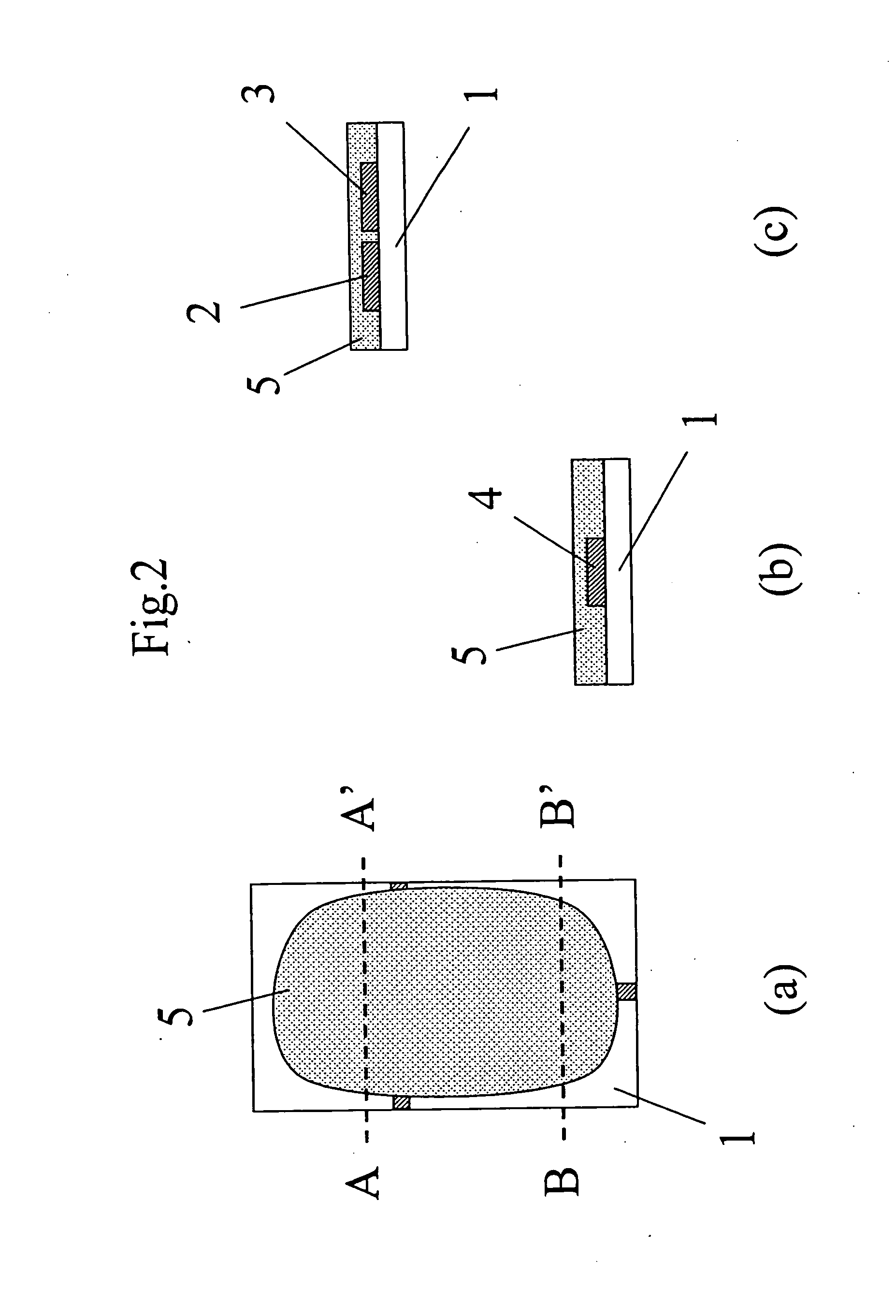 Electrolyte pattern and method for manufacturing an electrolyte pattern