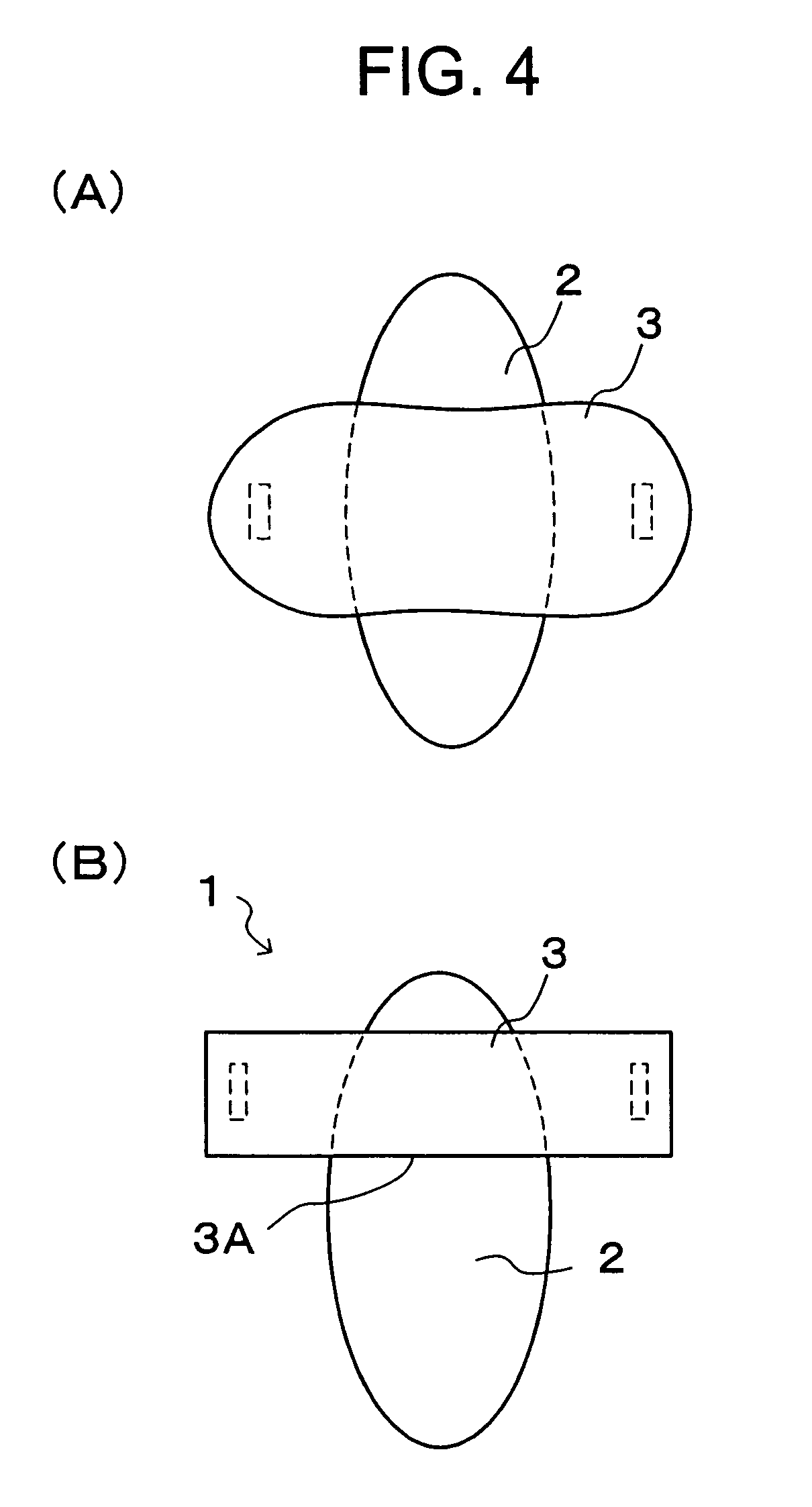 Flap-equipped interlabial pad