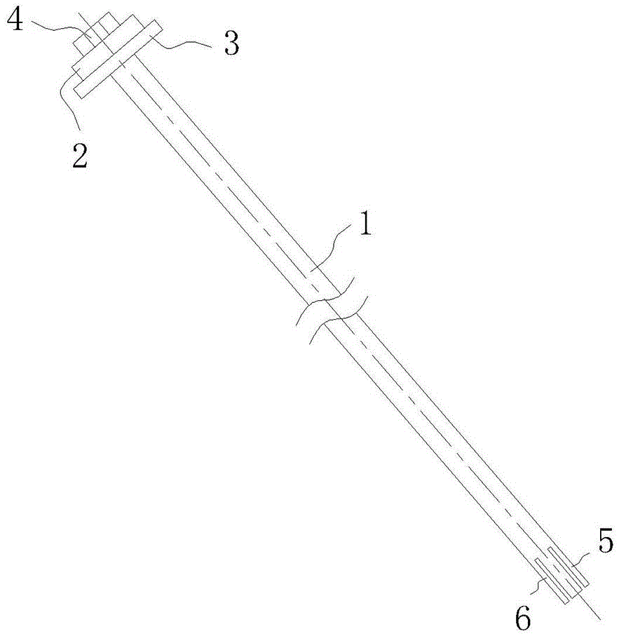 Novel anchor rod and construction method thereof