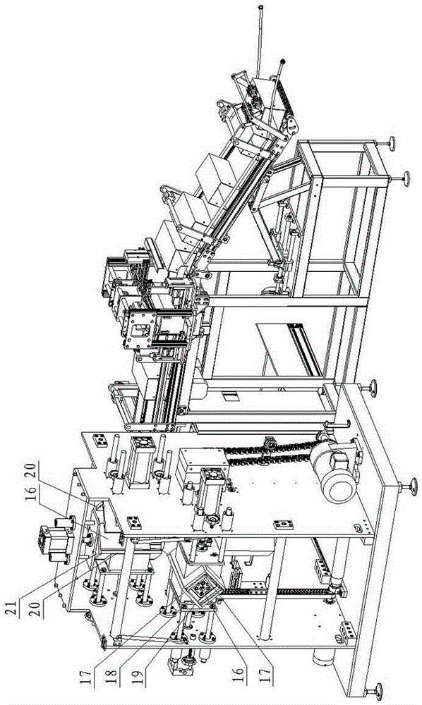 Full-automatic bubble pressing machine