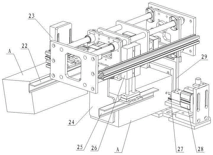 Full-automatic bubble pressing machine