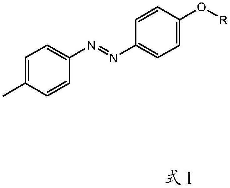 Azobenzene derivative, solar thermal energy fuel film composite material and preparation method and application thereof