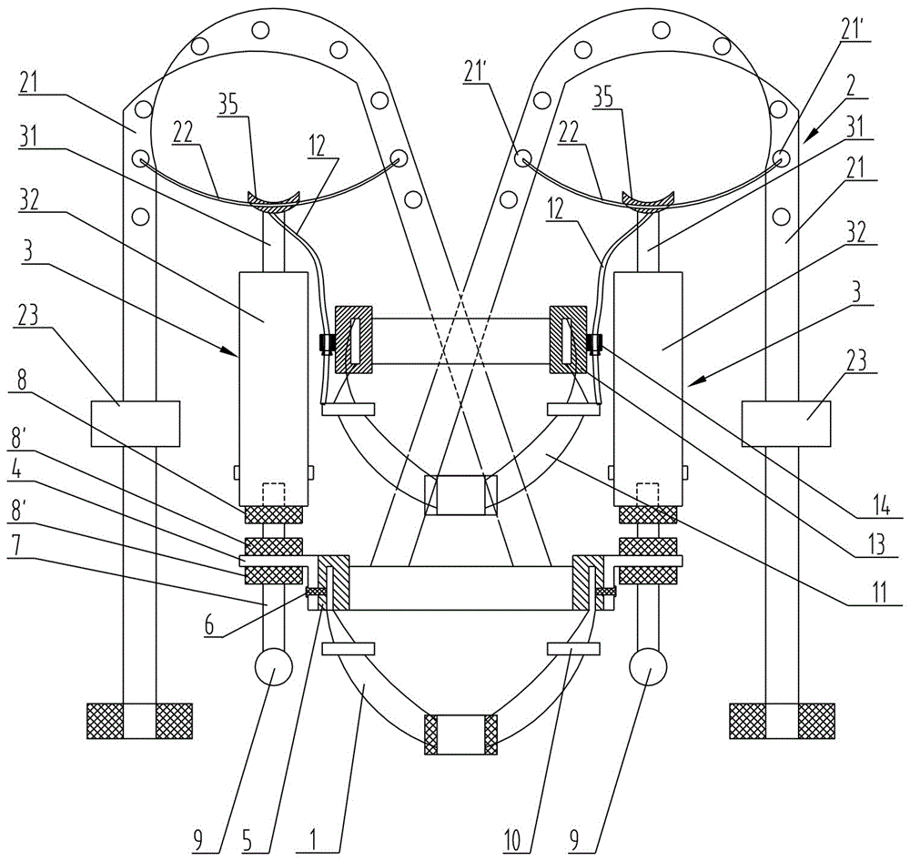 Lumbar vertebra support device