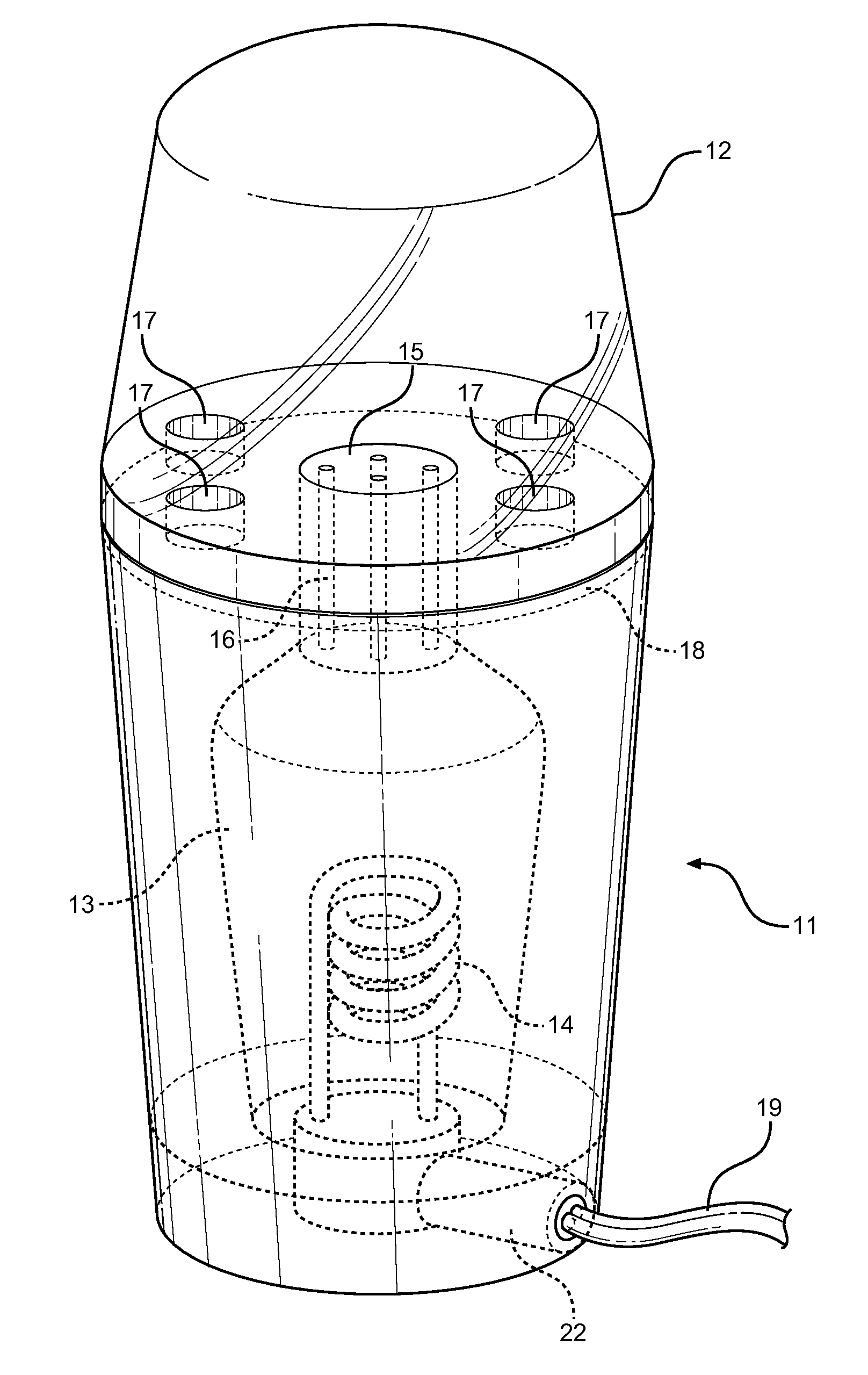 Toothbrush Steam Cleaning Container