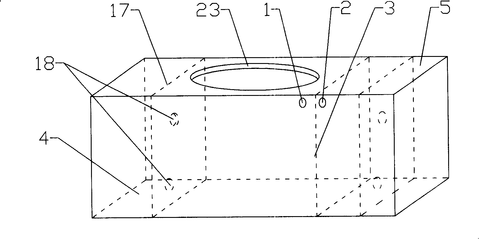 Diesel oil tank antifreezing device