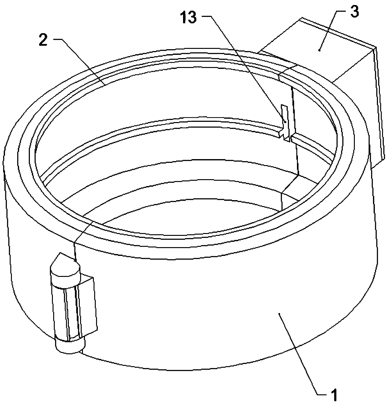 Annular coded lock