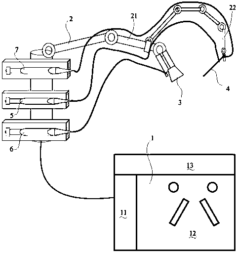 Intelligent assisting system of nerve block anesthesia robot