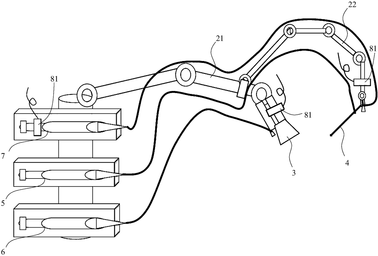 Intelligent assisting system of nerve block anesthesia robot