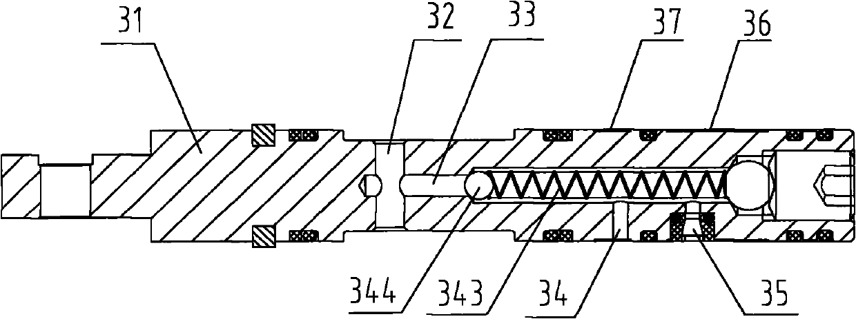 Hydraulic pump assembly of turnover device for automobile cab