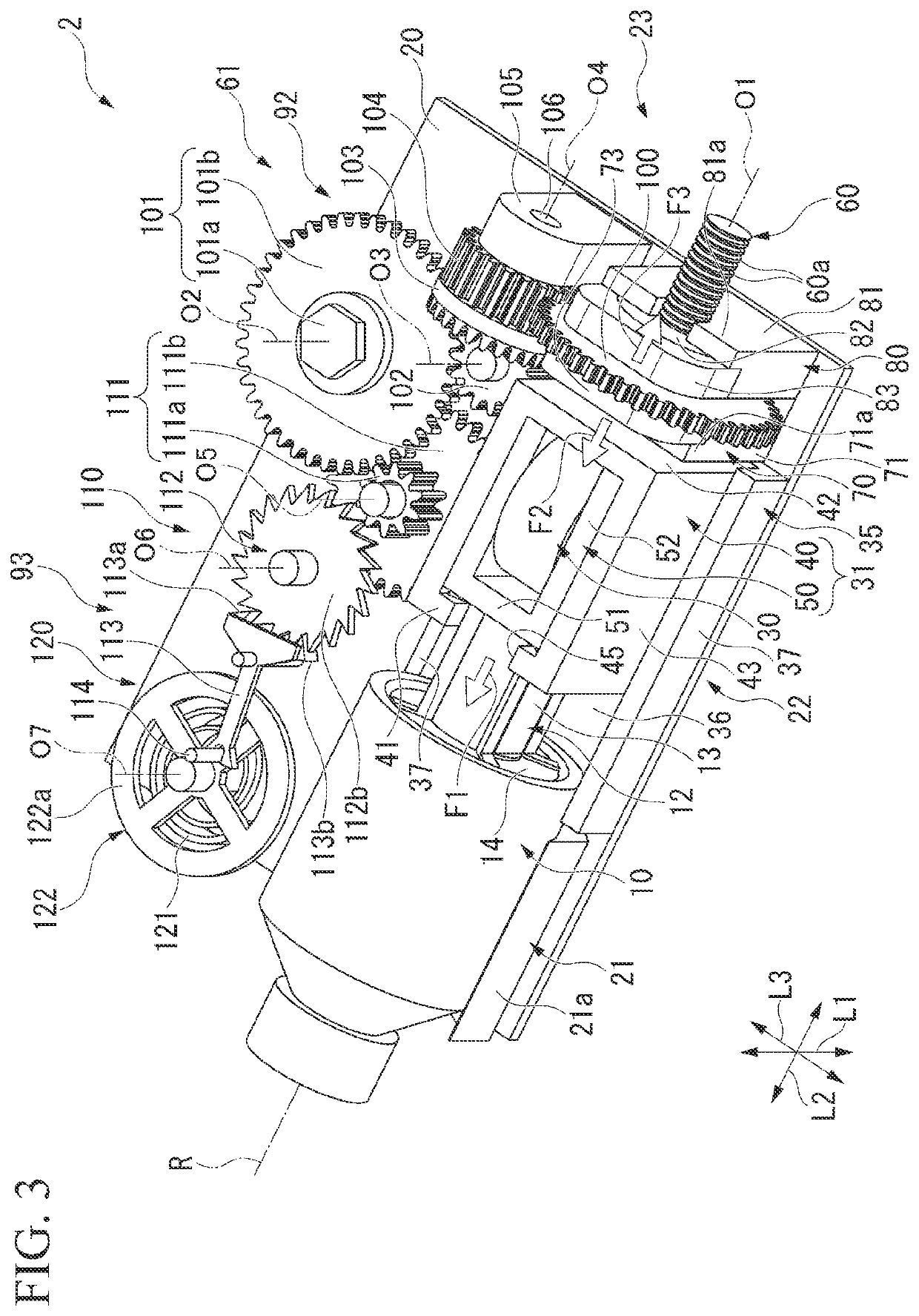 Chemical solution pump and chemical solution administration device