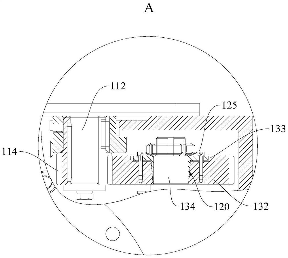 An electric guide plate mechanism and spreader