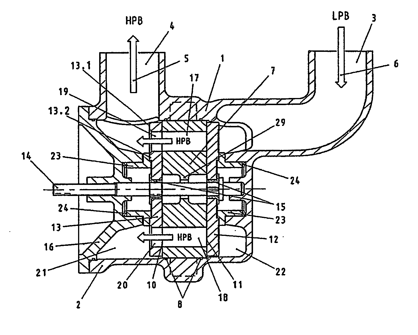 Flow-reversing valve