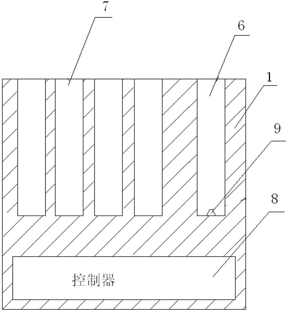 Cigarette heating device and cigarette used by same