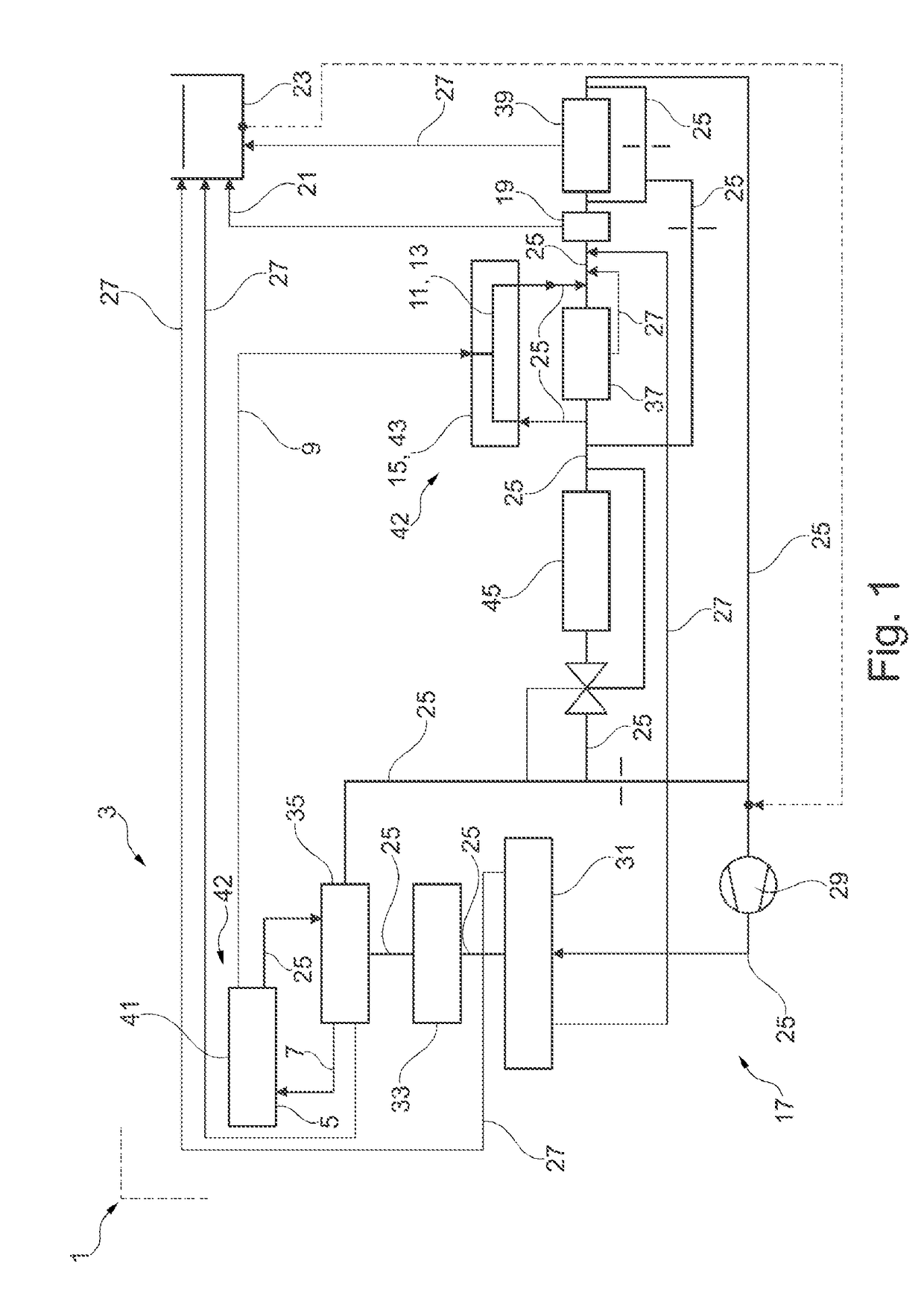 Cooling system, and internal combustion engine comprising a cooling system of said type