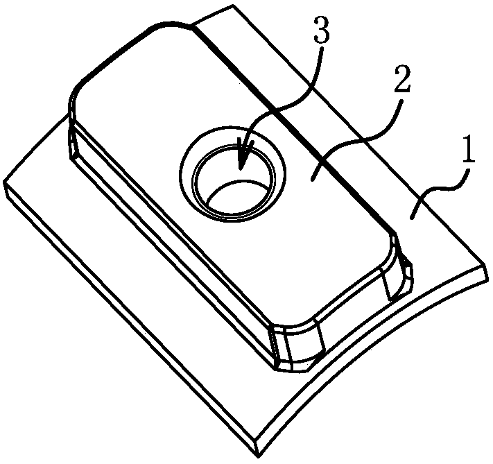 Motor magnetic pole manufacturing method