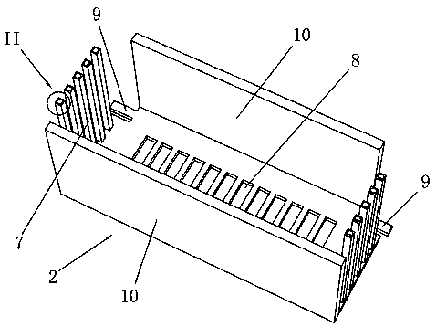 Road rainwater filtering device