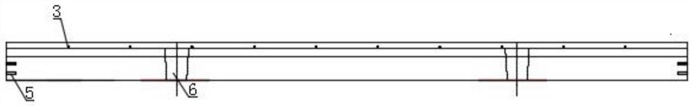 Novel embedded track beam