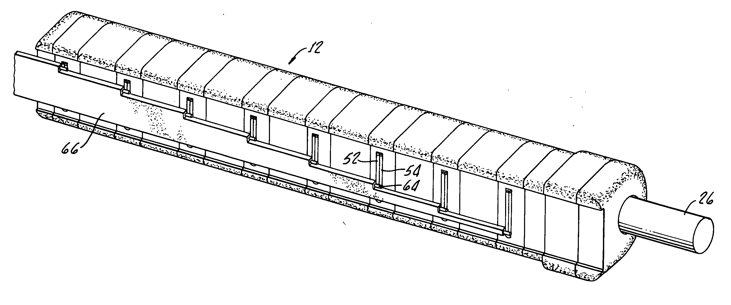 Stackable assembly for direct connection between a pulse generator and a human body