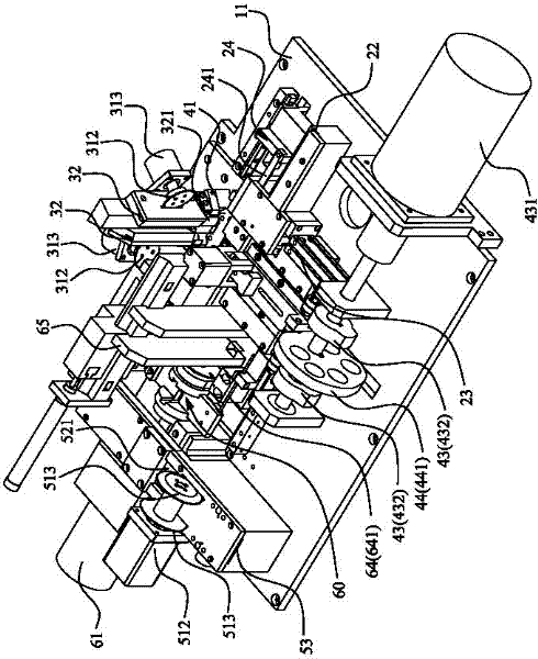 Terminal type lvds connector automatic assembly machine