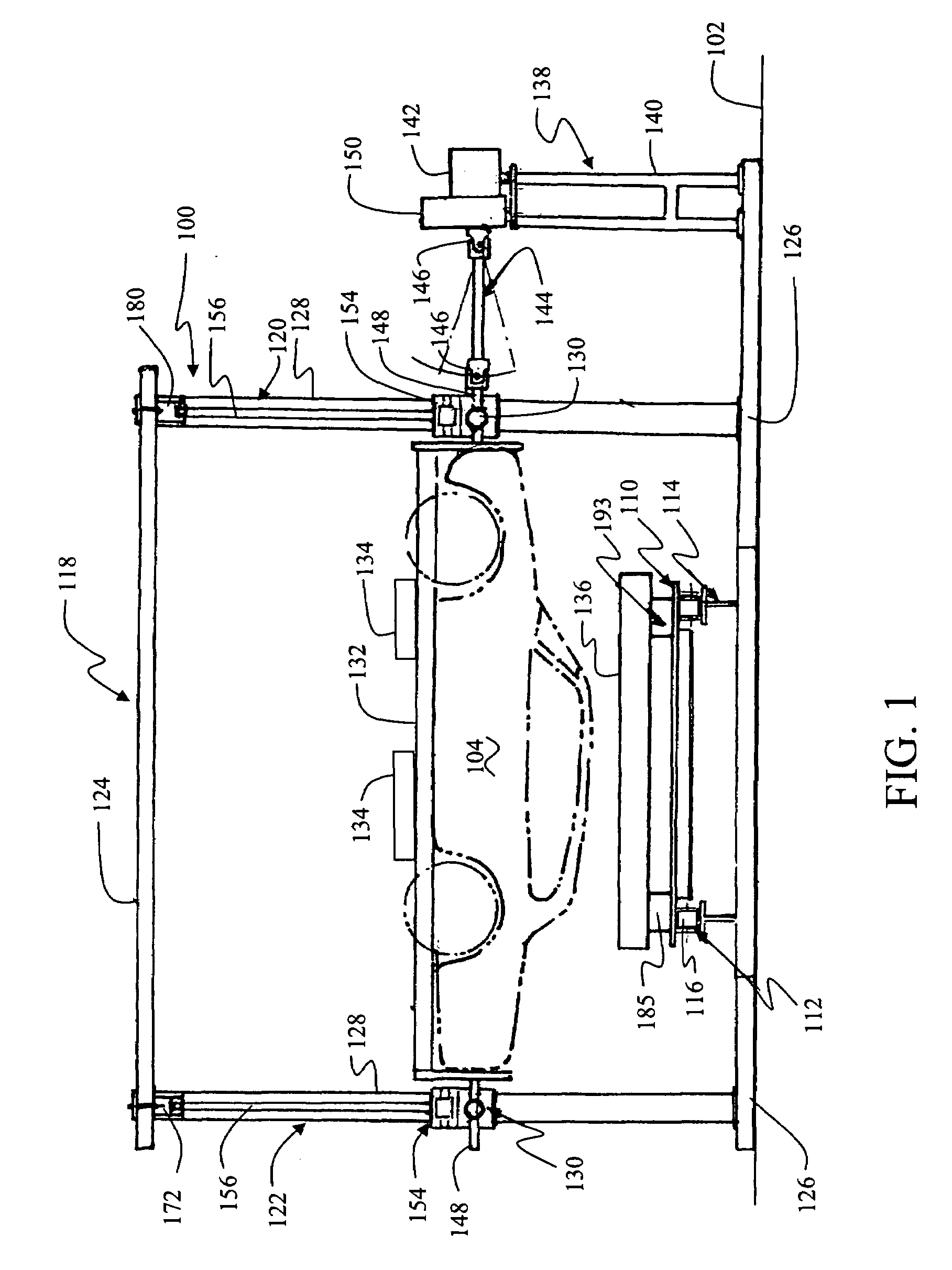 Vehicle rollover test fixture