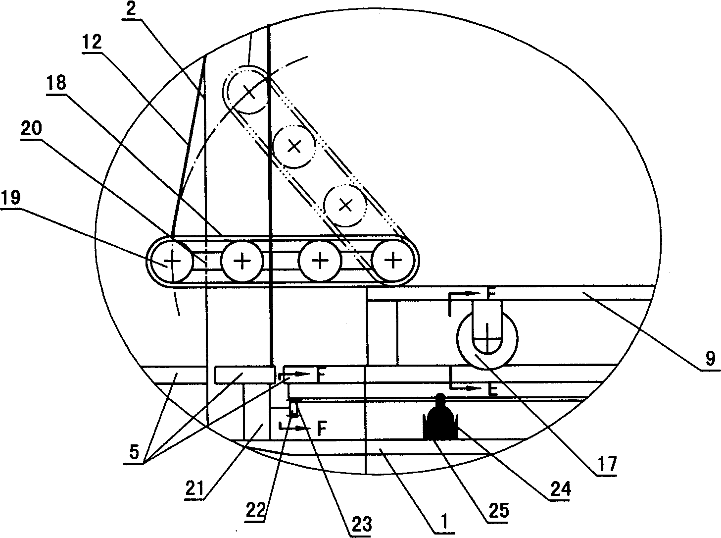 Cylindrical three-dimensional intelligent garage