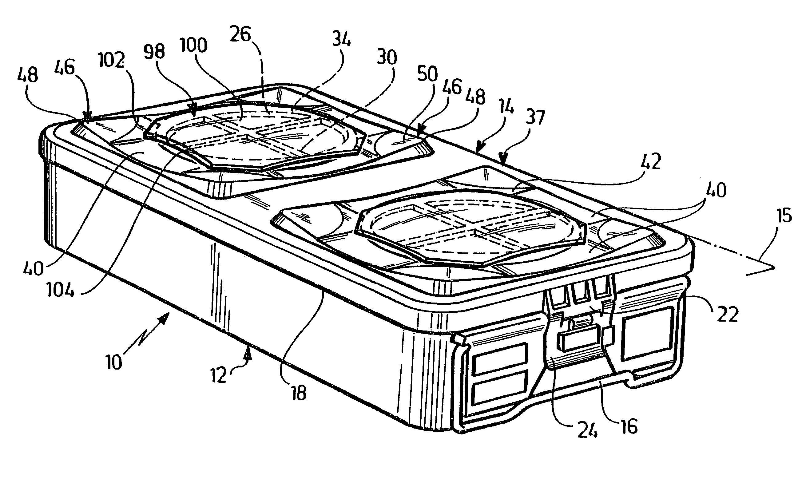 Sterile container