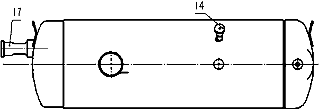 Two-stage compressor with built-in economizer