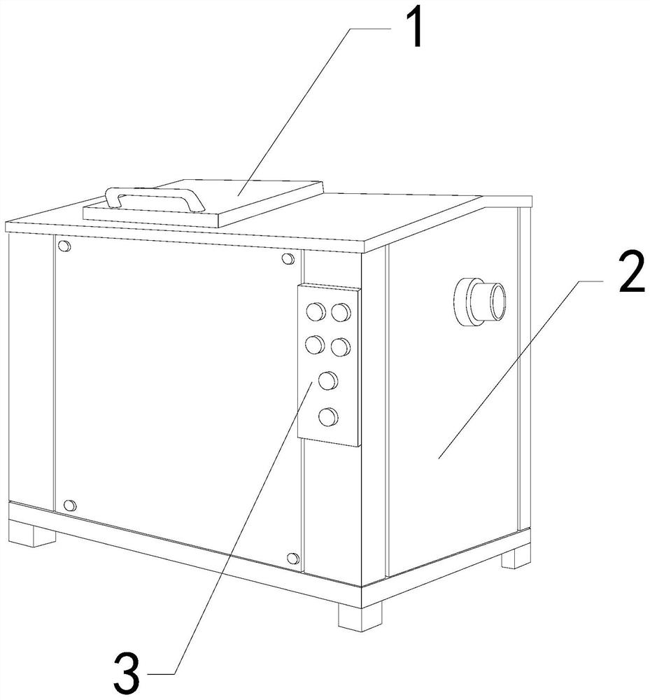 Solid-phase fermentation equipment for mixing kitchen waste