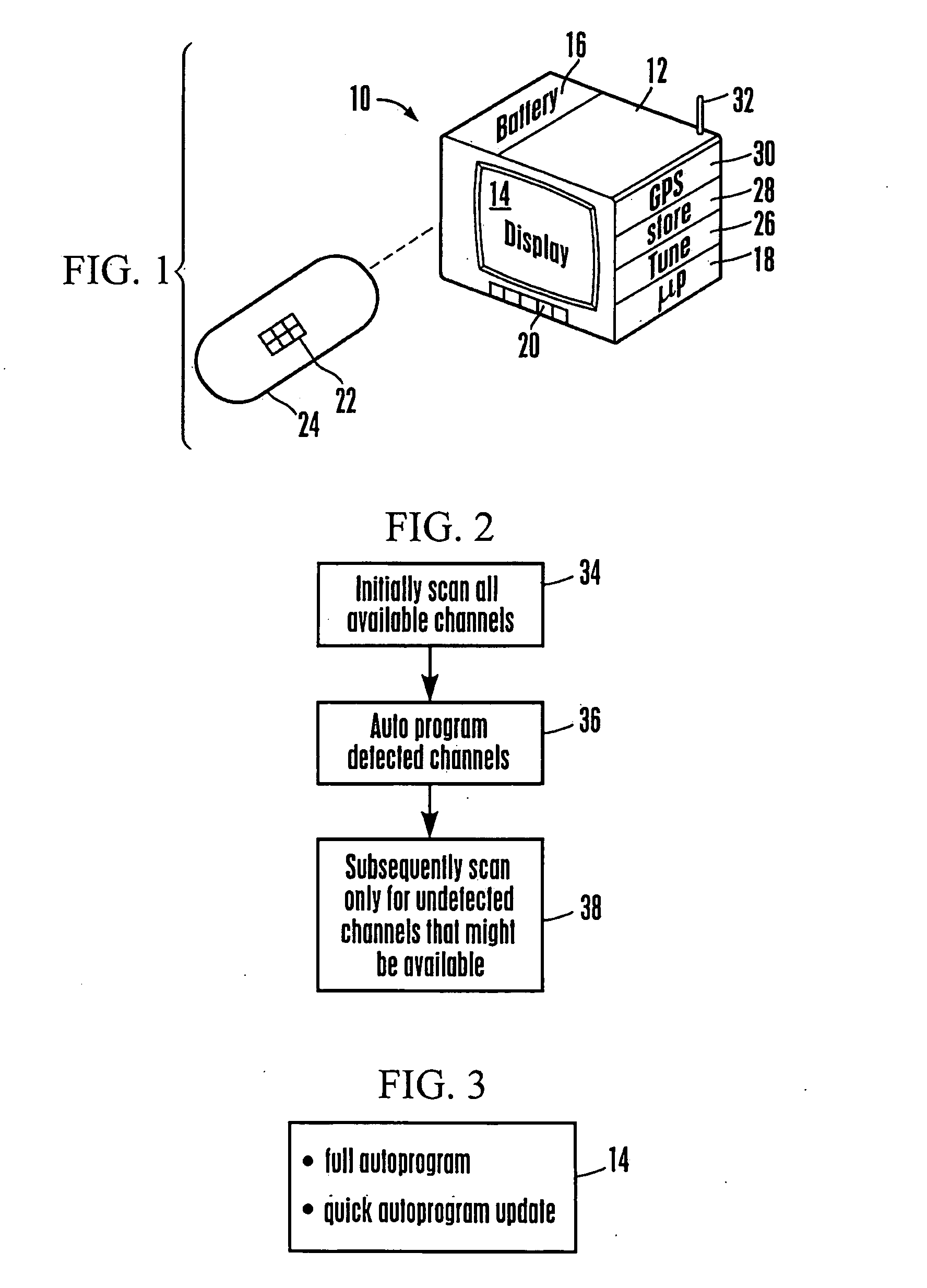 Efficient mobile receiver autoprogramming